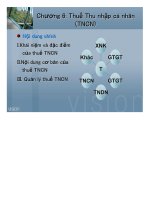 Chương 6 Thuế thu nhập cá nhân