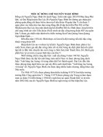 Tiểu sử NGUYỄN NGỌC BÌNH