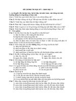 đề cuong ktra ky I -sinh hoc lop 11