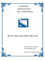 sát nhập và mua lại ngân hàng việt nam