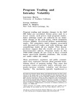 harris, sofianos and shapiro-program trading and intraday volatility