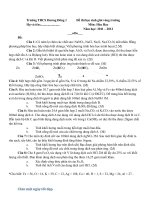 Đề thi học sinh giỏi môn hóa