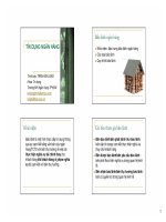 Bài giảng và bài tập môn tín dụng ngân hàng (thầy long)