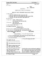 Giao an tin học 9 thang 12 moi ne