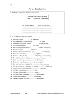 bài tập với since