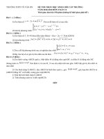 De và dap an HSG 2011