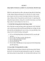 CHỦ đề 7 HOẠT ĐỘNG tín DỤNG cá NHÂN của NGÂN HÀNG THƯƠNG mại