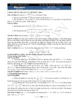 Đề thi thử toan 2012