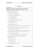 nâng cao chất lượng cho vay đối với doanh nghiệp vừa và nhỏ tại chi nhánh ngân hàng ngoại thương thành công