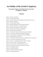 outline of the jewish conspiracy simpson