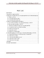 đồ án kết cấu của một số cơ cấu phối khí hiện đại và tính toán, kiểm nghiệm cơ cấu phân phối khí