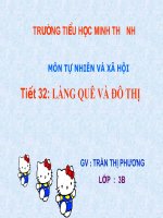 Thành thị và nông thôn