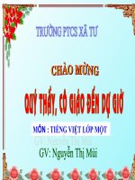 BÀI iêu- yêu (t1) bài này dạy TCTV 3 t)