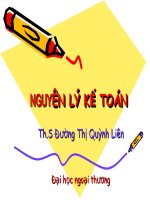 Bài giảng bản chất đối tượng phương pháp nghiên cứu hạch toán kế toán