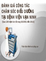 Đánh giá công tác điều dưỡng