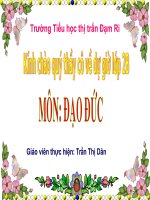 Giữ gìn trường lớp sạch đẹp_Đạo đức 2