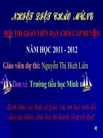 Thi GVDG cap huyen:Khong khi can cho su song