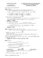 ĐỀ+ĐA CASIO CẤP TỈNH LAI CHÂU NĂM 2012