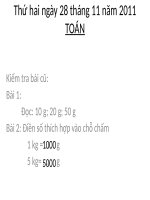 toan. luyện tập lop 3 tuan 14