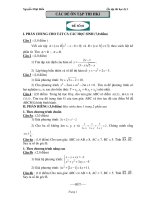 Đề ôn thi HK1 -khối 10