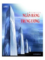 bài giảng tài chính tiền tệ chương 7 ngân hàng trung ương – tiền tệ - đh hoa sen