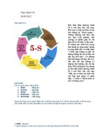 Làm việc thành công với chương trình 5S