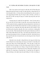 TƯ TƯỞNG hồ CHÍ MINH về ĐẢNG cầm QUYỀN ở VIỆT NAM