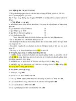 BÀI TẬP QUẢN TRỊ NGÂN HÀNG