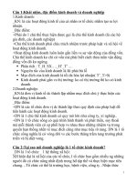 đề cương chi tiết môn Quản trị kinh doanh