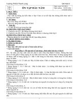 Giáo án hóa 9 năm 11-12