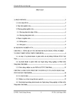 báo cáo thực tập tại ngân hàng nông nghiệp và phát triển nông thôn chi nhánh huyện thới bình- cà mau