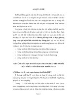 Phương pháp vectơ giải toán Hình KG