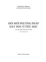 ĐỔI MỚI PHƯƠNG PHÁP DẠY TIỂU HỌC
