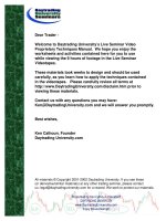 daytrading university - advanced daytrading two-day seminar