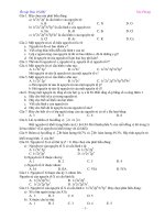 ôn tập kiểm tra hóa 10 HKI