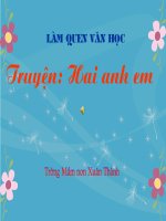 Truyen: Hai anh em