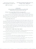 kế hoạch tuyên truyền ma túy