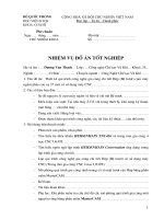 thiết kế qui trình công nghệ gia công chi tiết hộp (bệ trượt) cụm máy ngắm pháo cao xạ 37 mm có sử dụng máy cnc