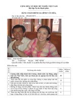 mau cham diem gia dinh van hoa