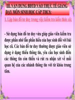 BAN DO TU DUY SINH HOC 7