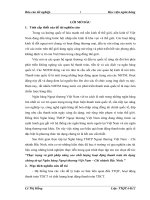 thực trạng và giải pháp nâng cao chất lượng hoạt động thanh toán tín dụng chứng từ tại ngân hàng ngoại thương việt nam – chi nhánh bắc ninh