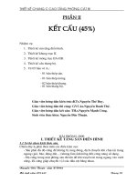 Thiết kế khu chung cư C7 phường Cát Bi ( thuyết mình + bản vẽ ở file đính kèm)