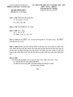 Đề thi + đáp án HKI môn Toán 6_Q.3