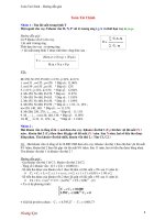 Hướng dẫn giải toán tài chính