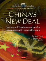 xiaoxi & biliang (eds.) - china's new deal; economic development under international financial crisis (2011)