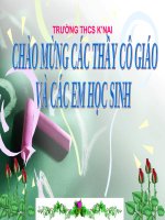Bài 8: Sự chuyển động của TĐ quanh MT
