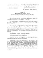 TT 58/BGD QUY CHE XEP LOAI HS THCS & THPT