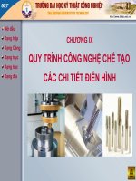 Công nghệ chế tạo máy.full