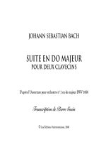 Bach - Orchestra Suite no.1 BWV.1066 (2-Pianos transcription) 1