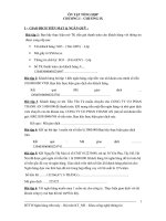 BÀI tập TỔNG hợp GIAO DỊCH TIỀN mặt NGÂN QUỸ